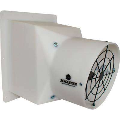 Schaefer Exhaust Fan — 9in., 1,091 CFM, 1/6 HP, 115/230 Volt, Model# PFM096P16