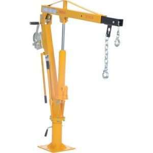 Vestil Hydraulic Pickup Truck Jib Crane With Hand Winch — 2,000 Lb. Capacity, Model# WTJ-4