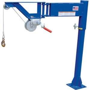 Vestil Pickup Truck Crane With Hand Winch — 400-Lb. Capacity, Model# VAN-J