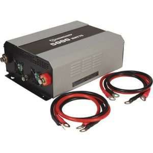 Strongway Modified-Sine Wave Portable Power Inverter with Cables — 5,000 Watts, 4 Outlets/1 USB Port