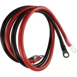 Strongway Power Inverter Cable Set— 3ft.L, 2,000 Watts, #4 AWG