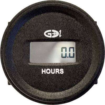 GDI Round Hour Meter with Retainer Clip — 2in., Model# N530-0200-8111